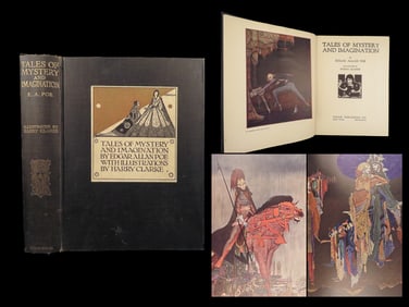 Tales of Mystery and Imagination – Edgar Allan Poe – 1933 | First Tudor Edition