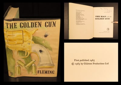 The Man with the Golden Gun – Ian Fleming, 1965 First Edition | Original Dust Jacket