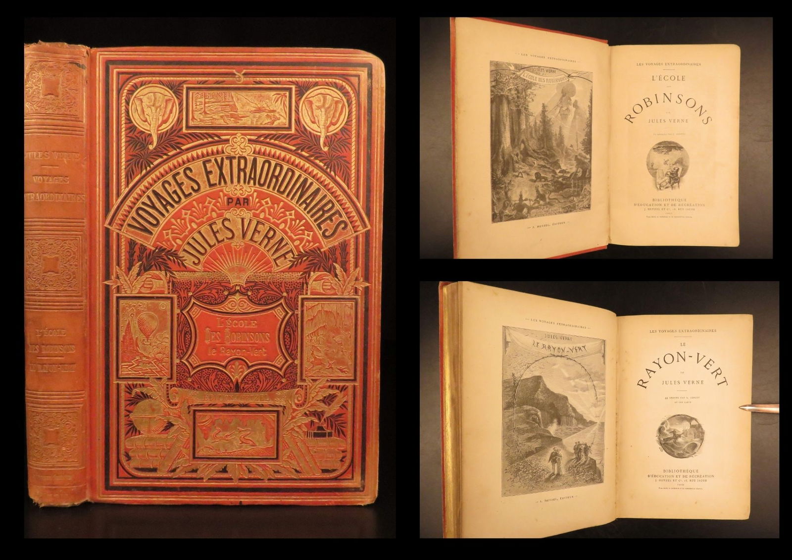 L’Ecole des Robinsons – Jules Verne – Hetzel Edition | Illustrated (1 of 10)