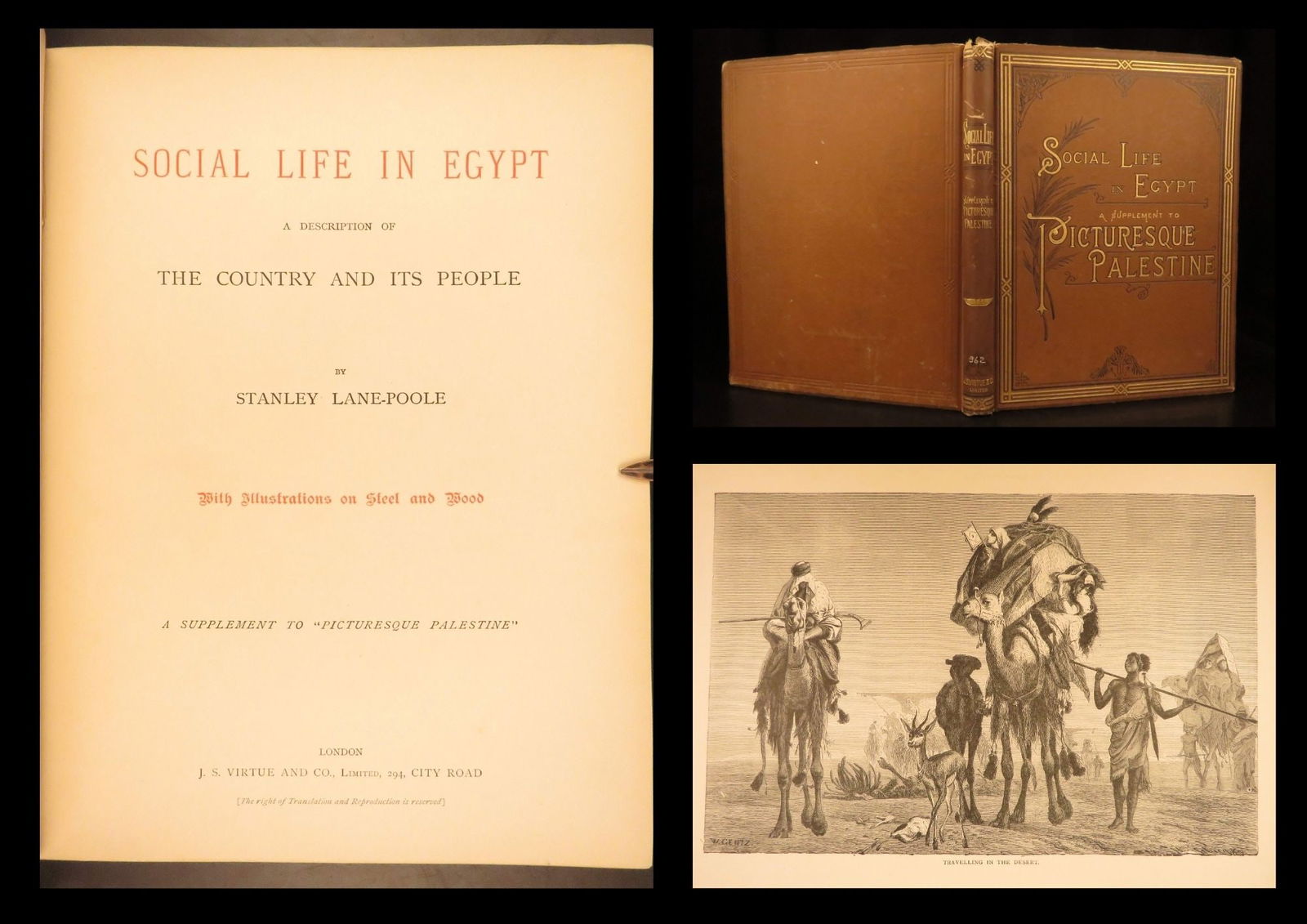 1884 – Egypt | Arab & Islam History – Illustrated Mosques, Cairo | First Edition (1 of 10)