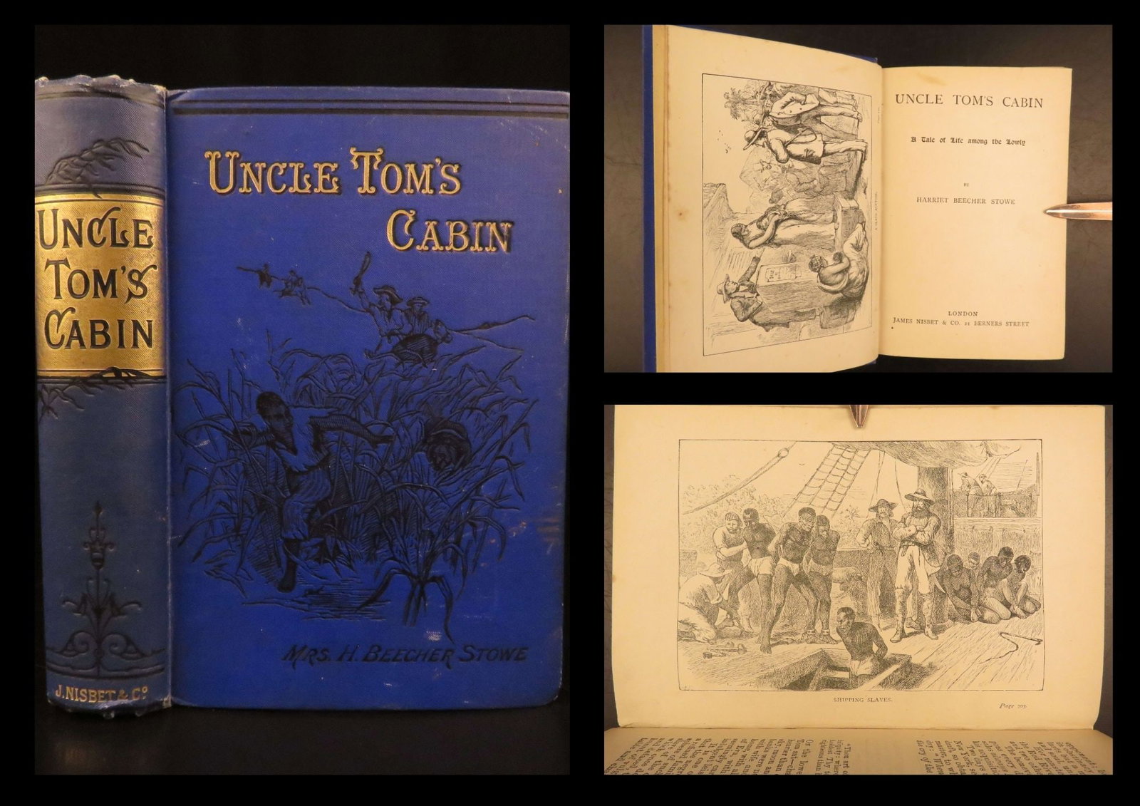 1900 – Uncle Tom’s Cabin – Harriet Beecher Stowe | Slavery Abolition Landmark (1 of 10)