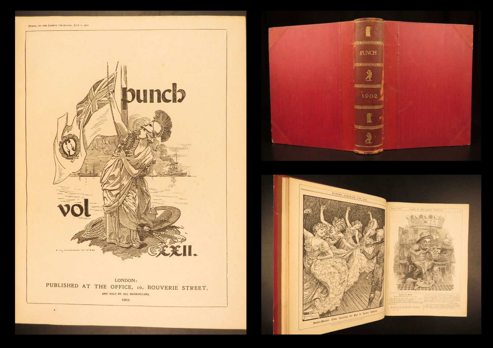 1902 – Punch Magazine | Illustrated Cartoons & Political Satire | Humorous Art (1 of 10)