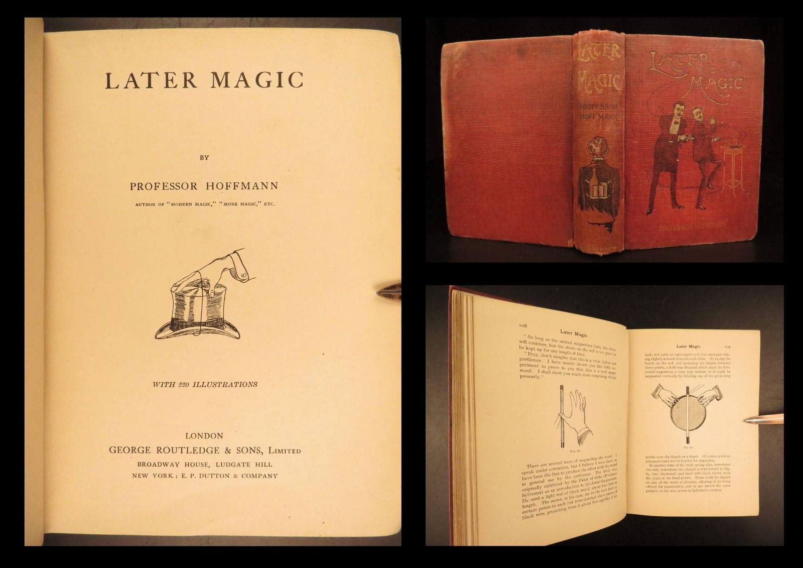 1904 – Later Magic by Louis Hoffmann | Magic Tricks & Secrets | Sleight of Handeur (1 of 10)