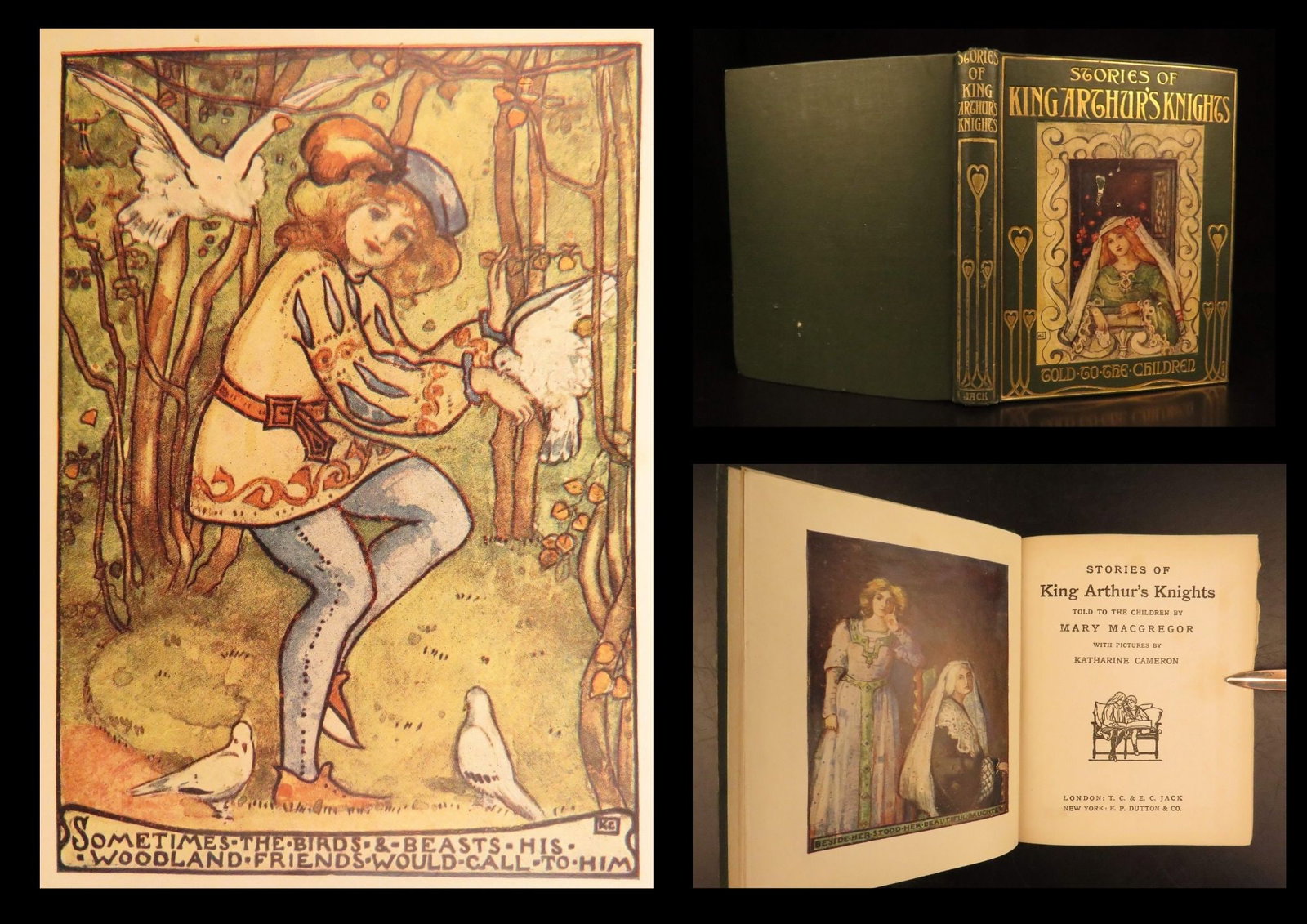 1907 – King Arthur’s Knights | Famous Legends Illustrated by Katharine Cameron (1 of 10)