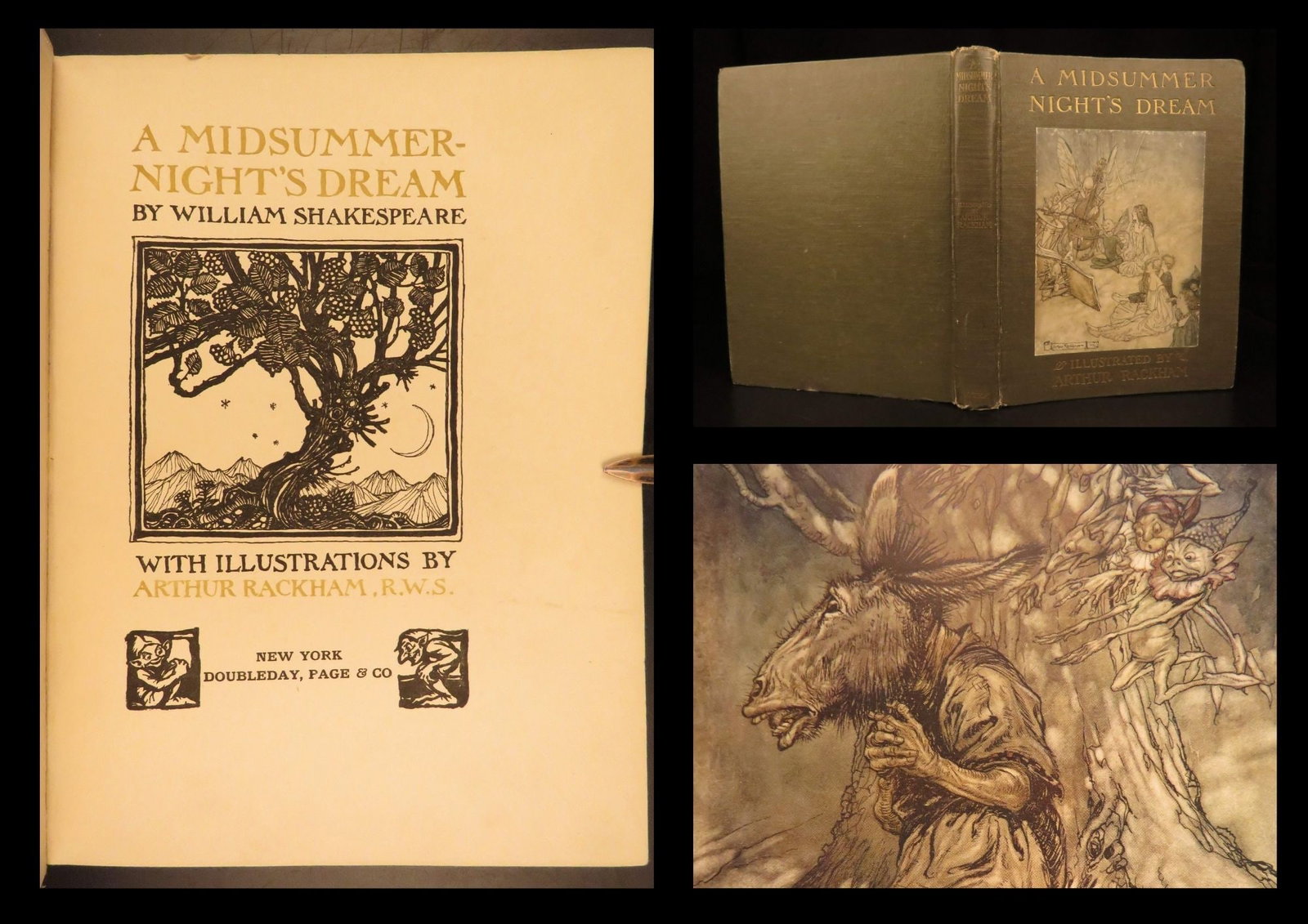 A Midsummer Night’s Dream – Shakespeare, c.1914 | Rackham Illustrated (1 of 10)