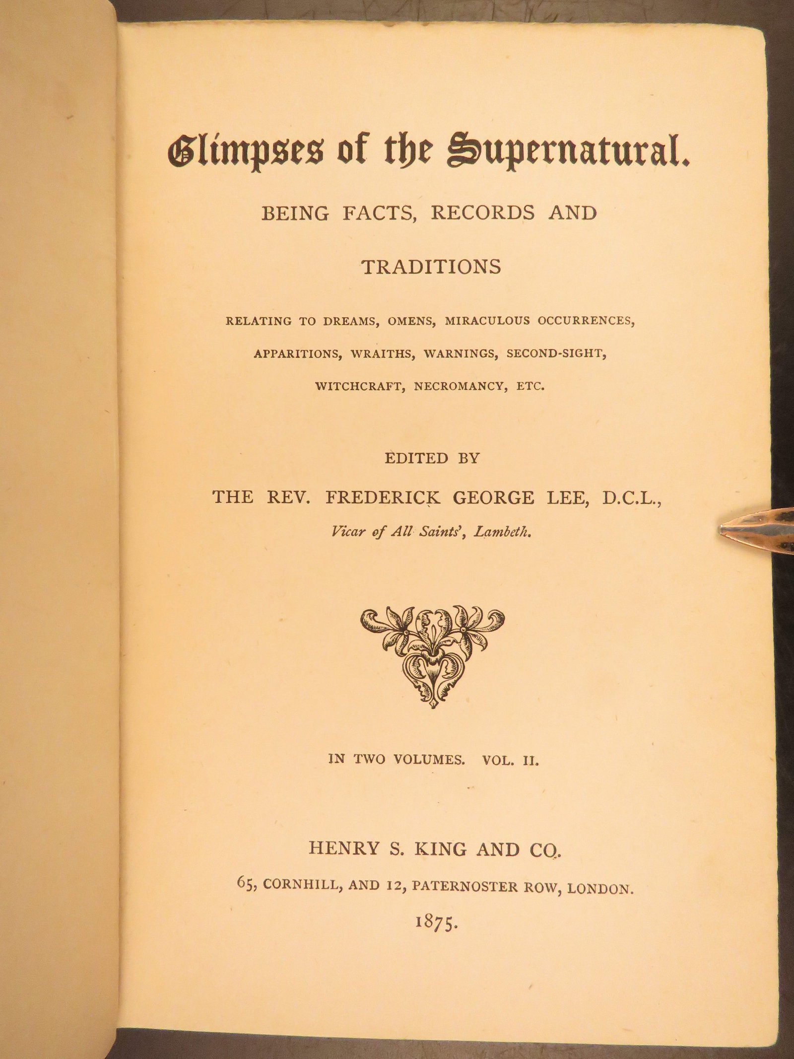 1875 – Glimpses of Supernatural | Witchcraft, Exorcisms, Dreams, Ghosts! - 4