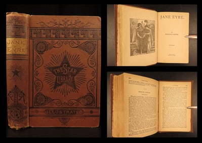 1885 – Jane Eyre by Charlotte Bronte | Famous British Literature | U.S. ed