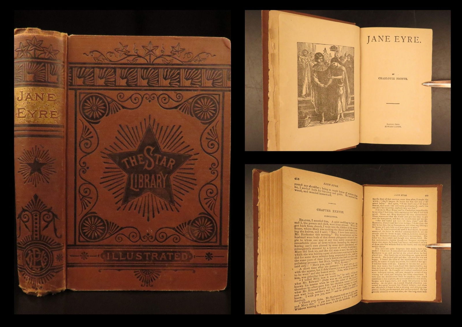 1885 – Jane Eyre by Charlotte Bronte | Famous British Literature | U.S. ed: First appearing in October of 1847, Jane Eyre was immediately popular and the public demanded more print runs. Charlotte Brontes Jane Eyre follows the story of Jane and her transformation into adultho