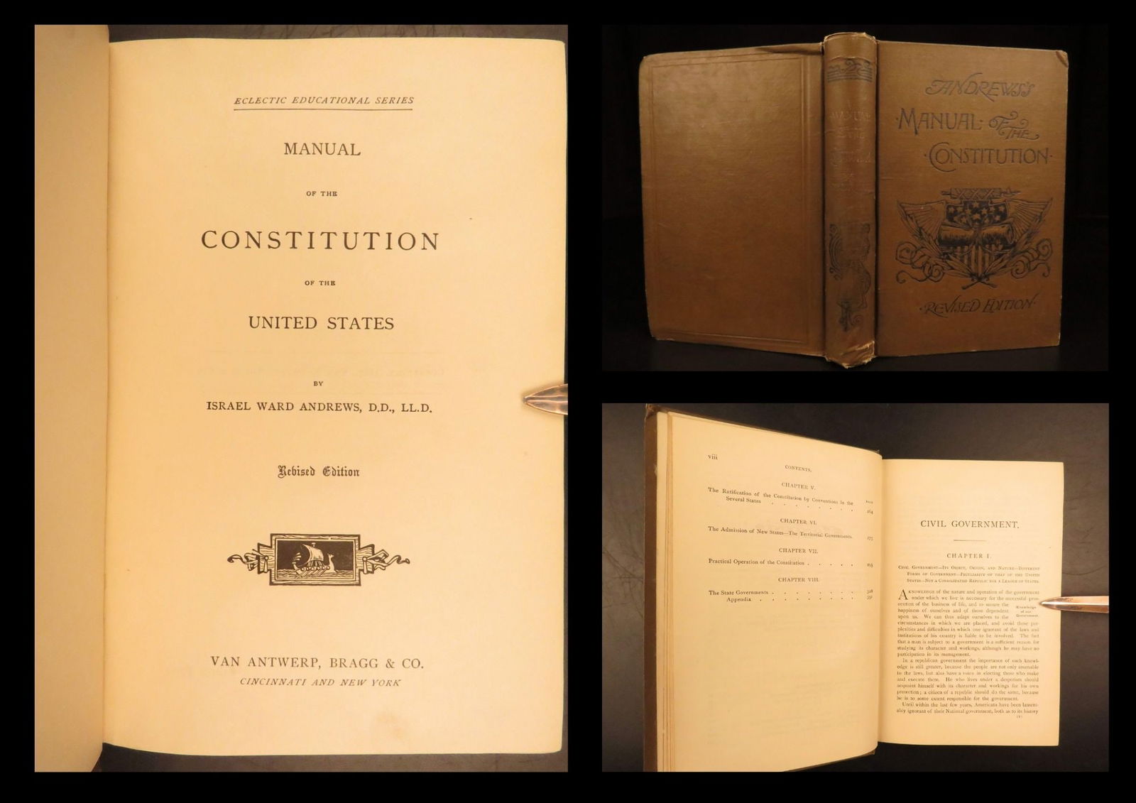 1887 – United States Constitution & American Documents | Government Commentary (1 of 10)