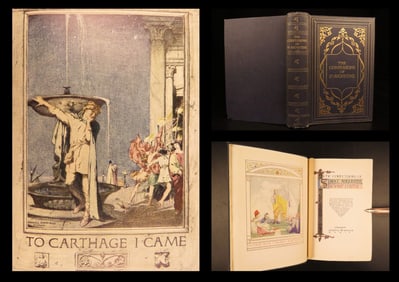 1909 – Confessions of Saint Augustine | Full Page Color Illustrations, Armfield