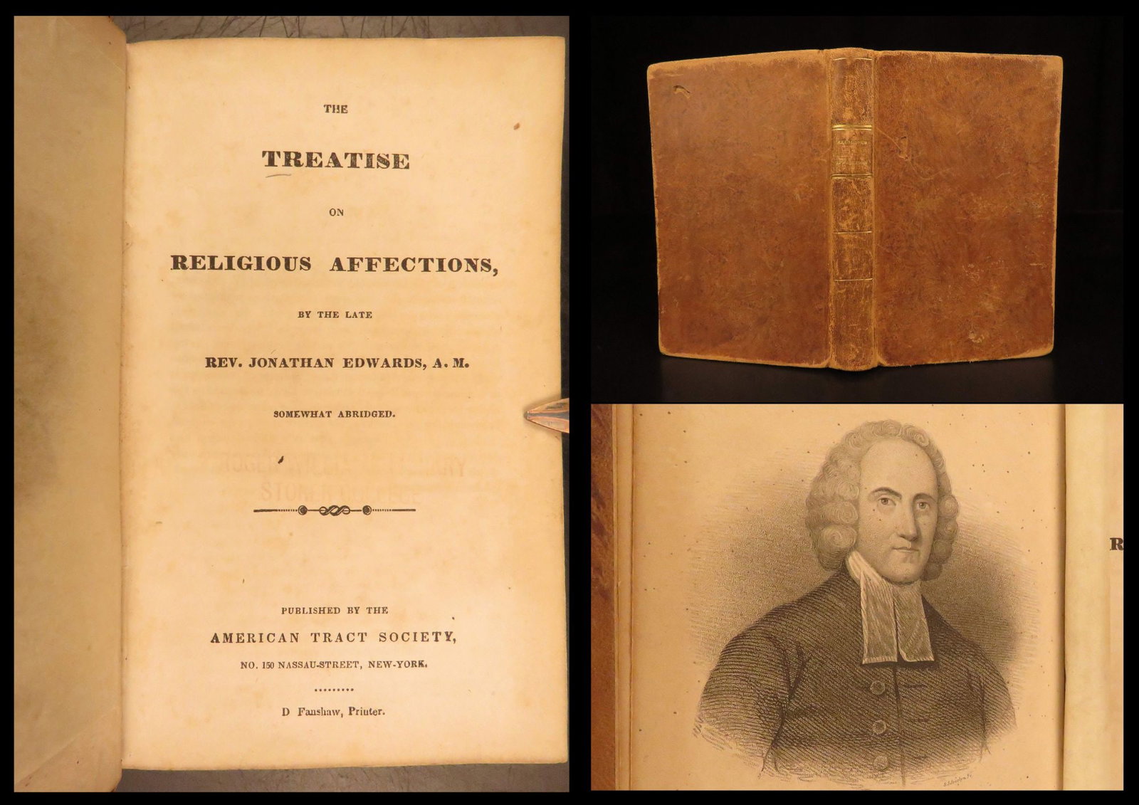 1834 – Religious Affections – Jonathan Edwards | Early American Puritan Theology: “A truly Christian love, either to God or men, is a humble broken-hearted love.” – Jonathan Edwards, Religious Affections Jonathan Edwardss famous work A Treatise Concerning Religious Affect