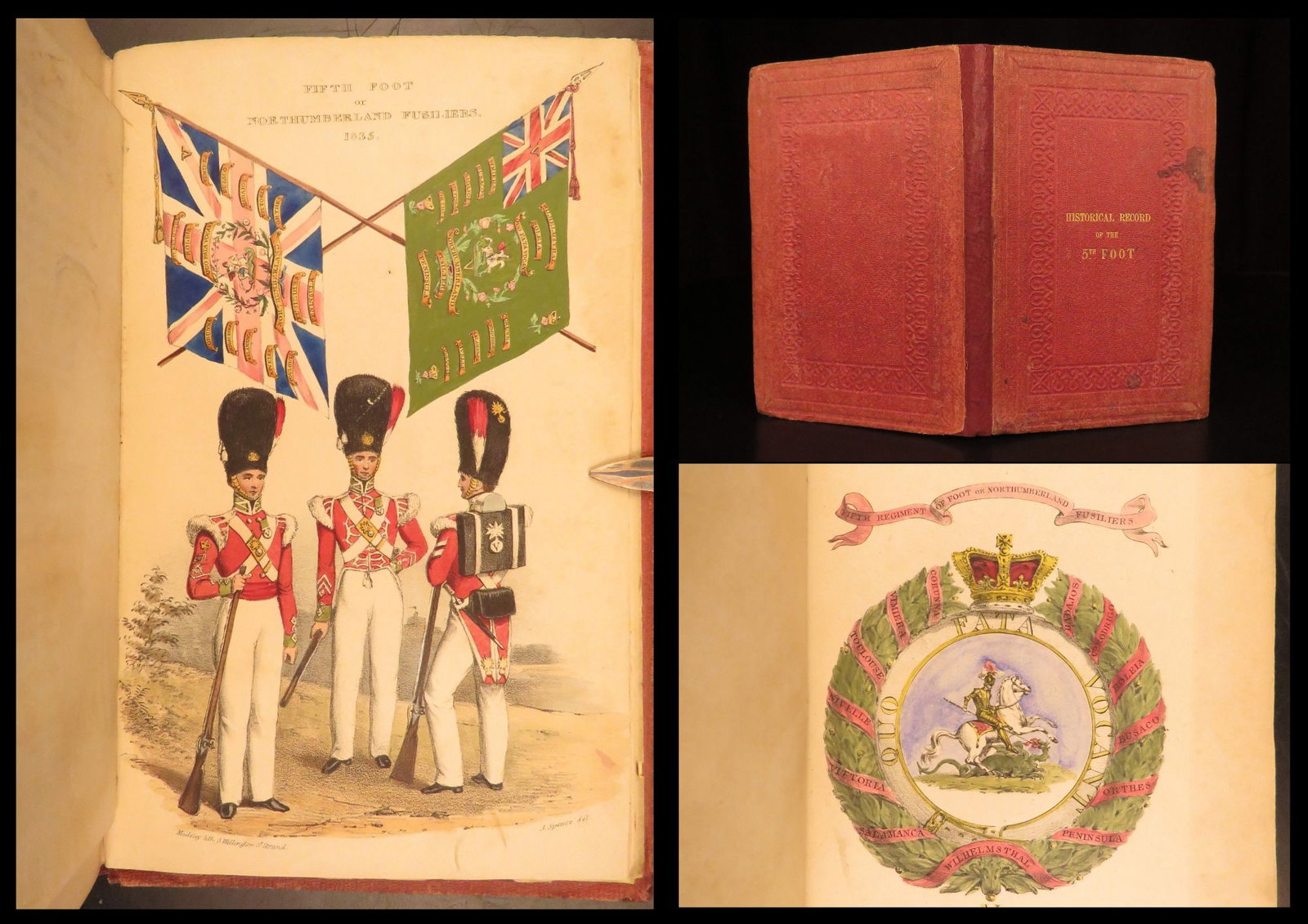 1838 – Northumberland Fusiliers – Cannon | British Army Records, Colored Plates (1 of 10)