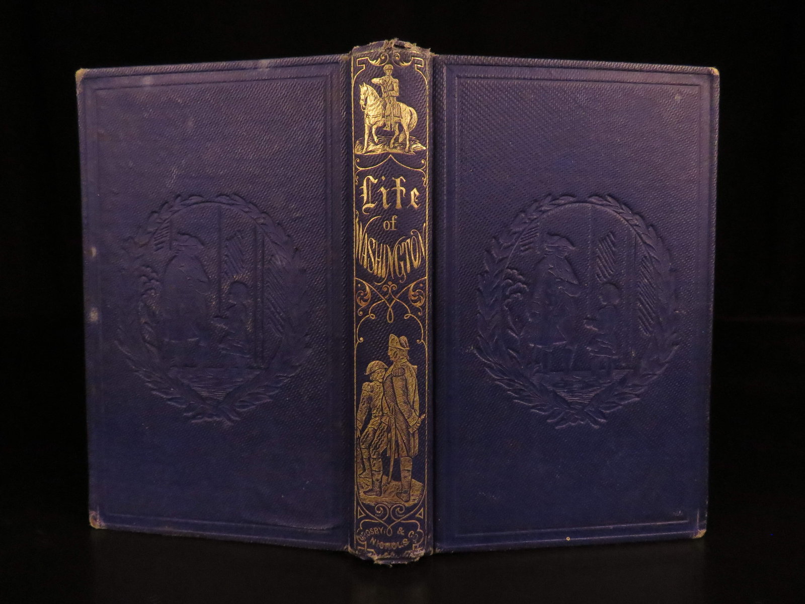 1859 – Life of George Washington | Colonial Americana, Illustrated Juvenile (1 of 10)