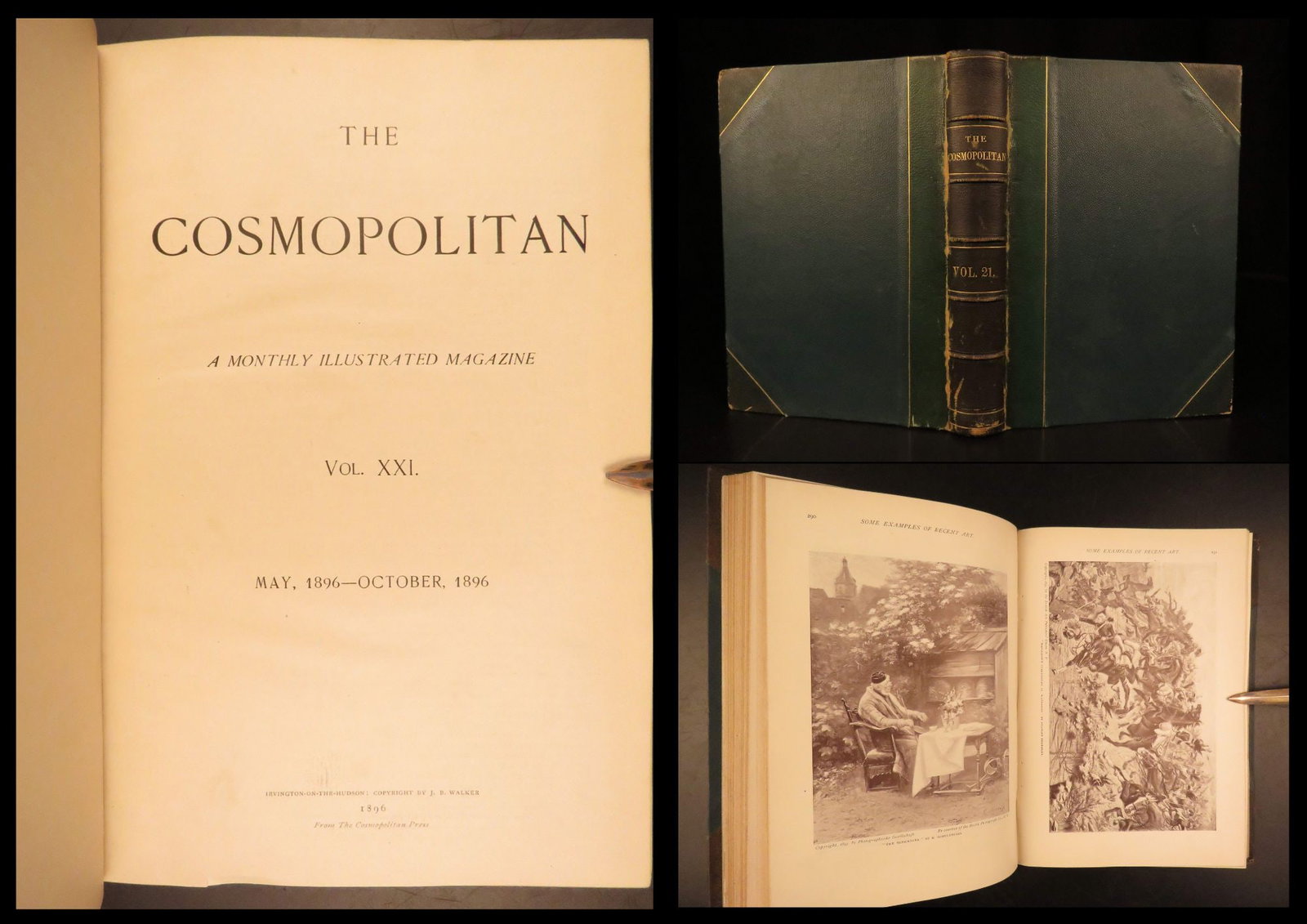 1896 – Cosmopolitan Magazine | Cuba Independence, Electric Lamps & Photography (1 of 10)