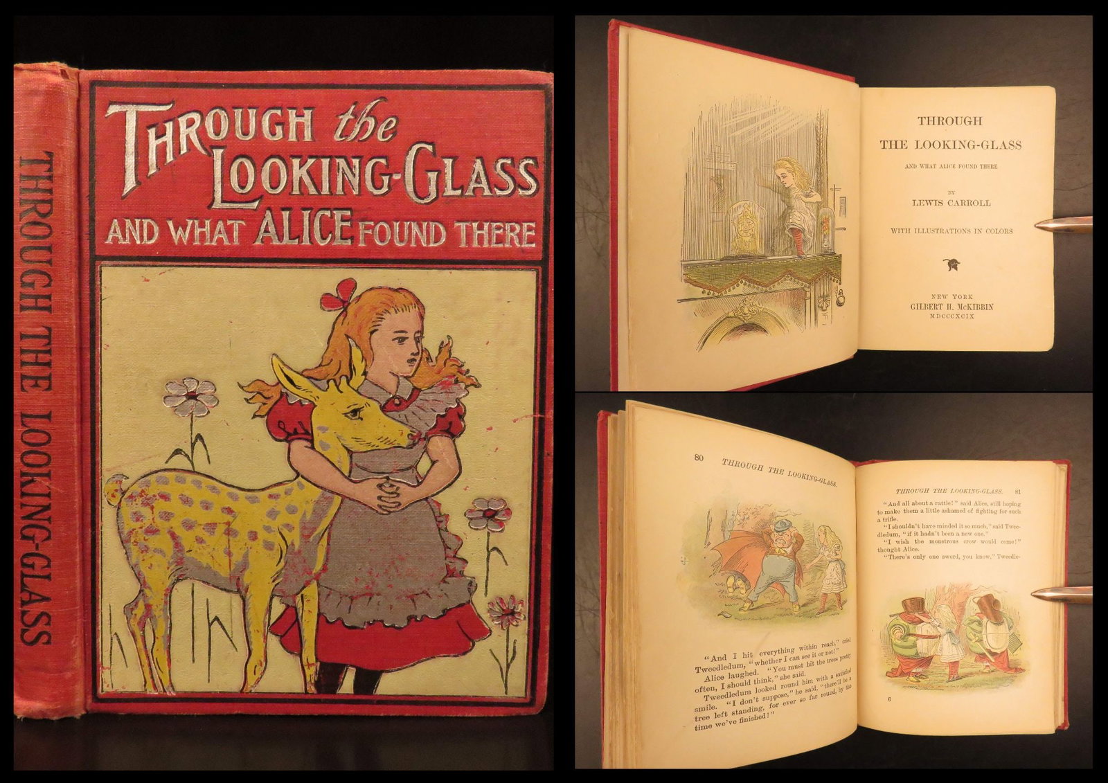 1899 – Through the Looking-Glass – Carroll | Color Illustrated Edition: Through the Looking-Glass is a whimsical and imaginative tale penned by renowned author Lewis Carroll. This sequel to Carrolls famous Alices Adventures in Wonderland takes readers on another adventure
