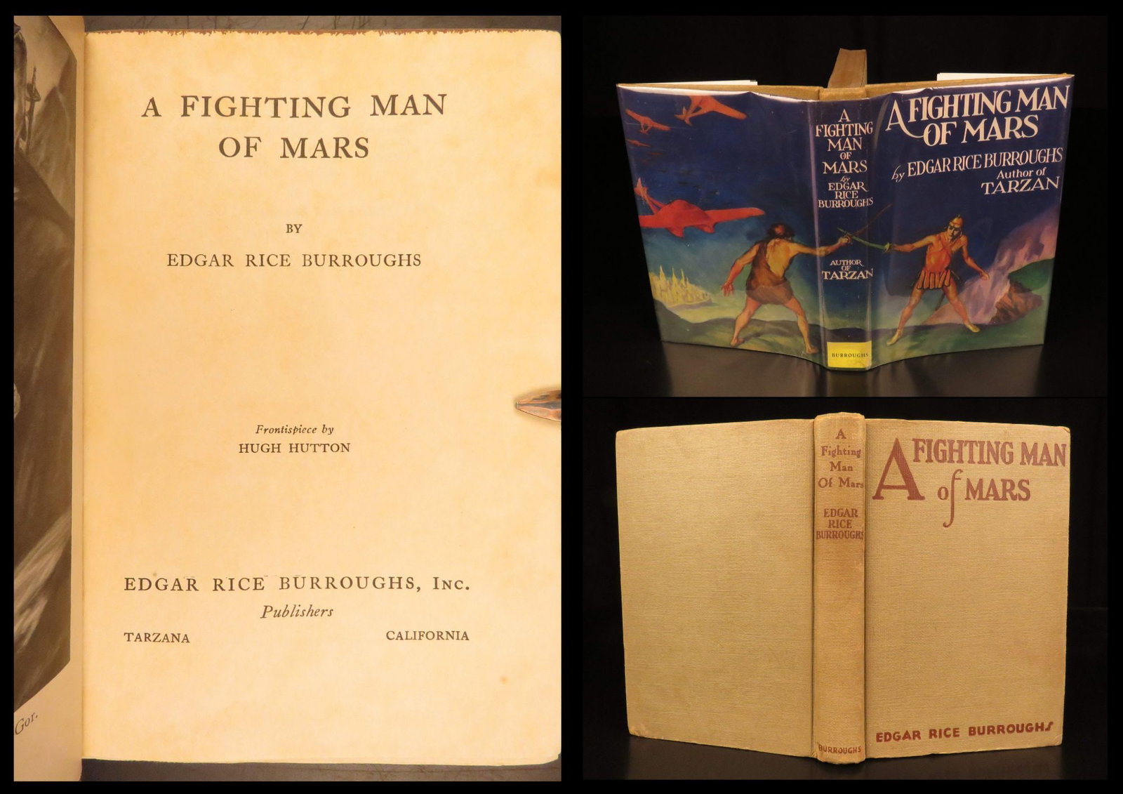 1948 – A Fighting Man of Mars – Burroughs | 7th Barsoom Novel (1 of 10)