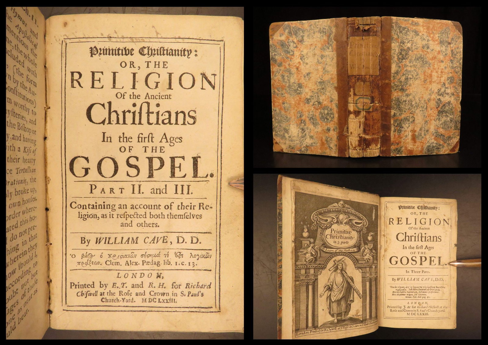 1673 – Primitive Christianity – William Cave | Early Church History: William Cave was a 17th-century English chaplain of the Church of England who wrote one of the most important histories of church fathers. In addition to that work, he is best-known for his book Scrip