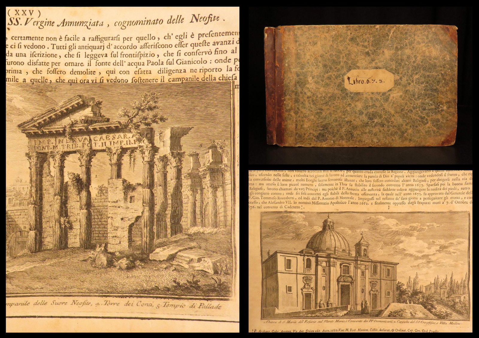 1756 – Magnificent Rome – Vasi | Famous Ancient Roman Ruins – Cathedrals, Saints (1 of 10)