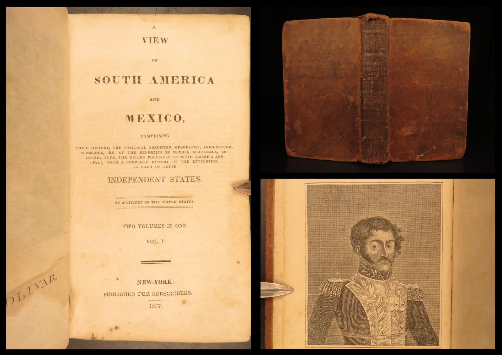 1827 – South America & Mexico – Niles | Mexican Revolution, Texas Peru & Chile (1 of 10)