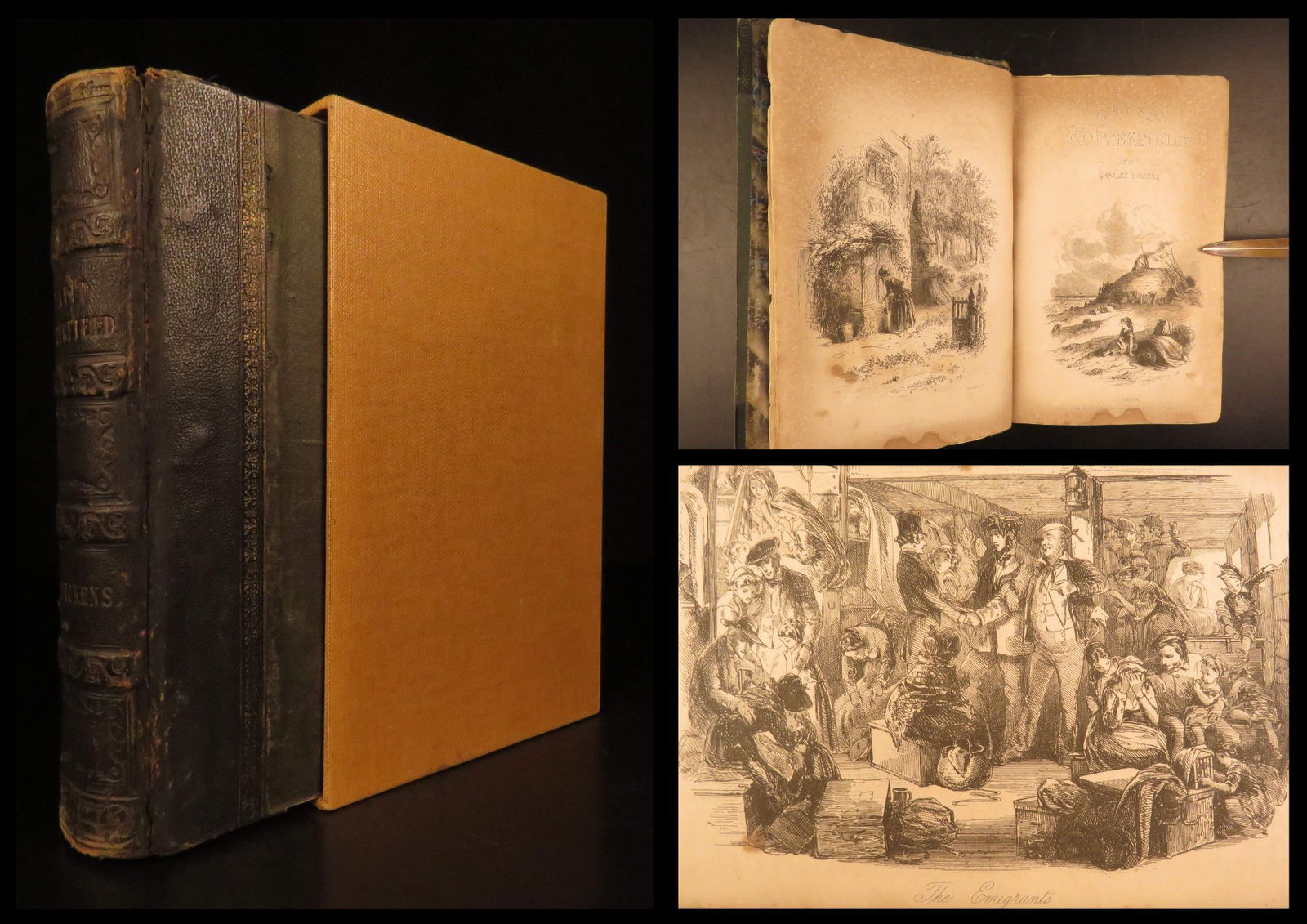 1850 – David Copperfield – Dickens | First Edition, Phiz Illustrations (1 of 10)