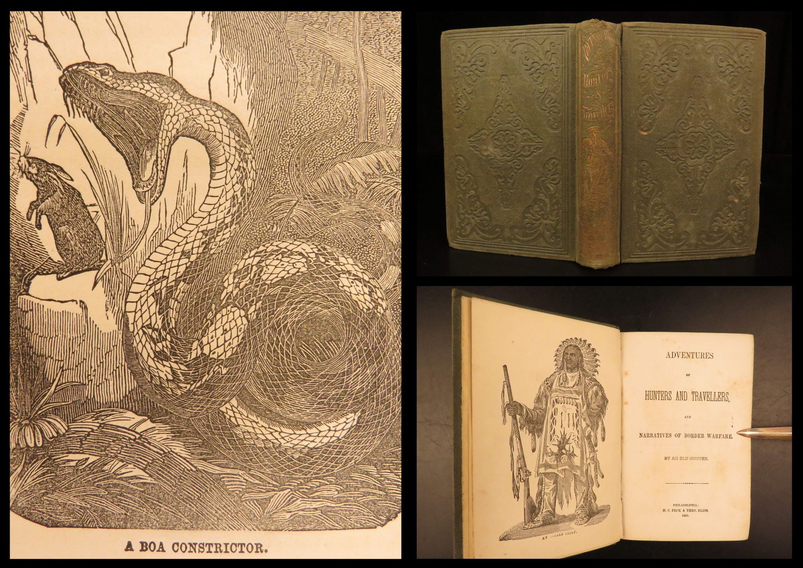 1859 – Adventures of Hunters & Travelers | Africa Elephant Hunts, Indian Escapes (1 of 10)