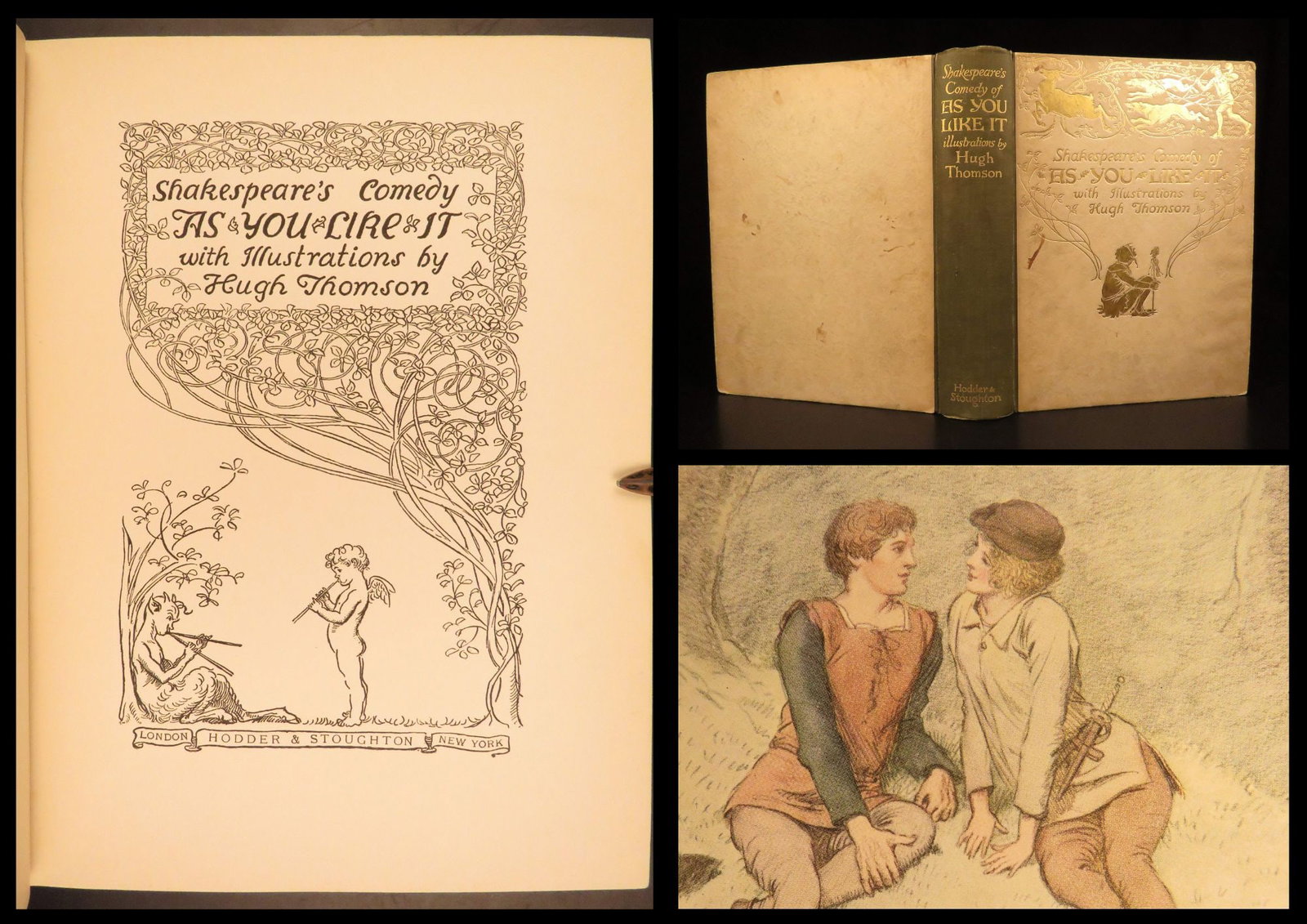 1909 – As You Like It – William Shakespeare | Thomson Illustrated (1 of 10)
