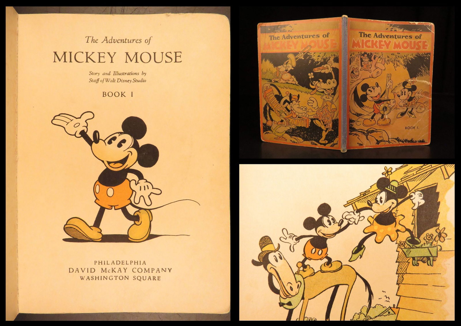 1931 – Adventures of Mickey Mouse | Disney – First Reference of Donald Duck (1 of 10)