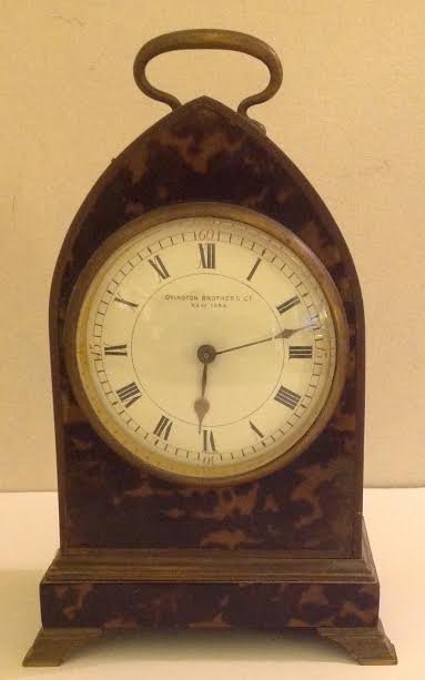 FRENCH CARRIAGE CLOCK, OVINGTON BROTHERS, NEW YORK (1 of 10)