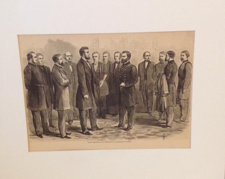 GEN GRANT-HARPERS HISTORY OF GREAT REBELLION 1864 PRINT (1 of 4)