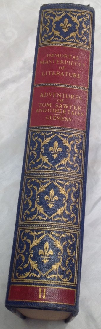 Samuel Clemens. Adventures of Tom Sawyers: Adventures of Tom Sawyers & Others.Spencerpress:1937,Illus., vol 11 only. Shipping cost: $ 15 excluding Hawaii, Alaska and California