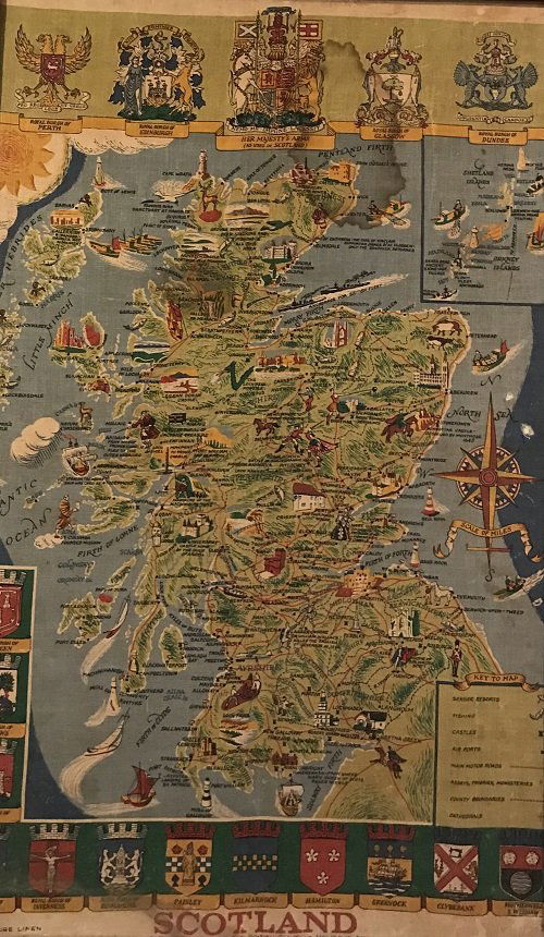 Scotland Pictorial Map - The British & Holiday Asso. (1 of 8)