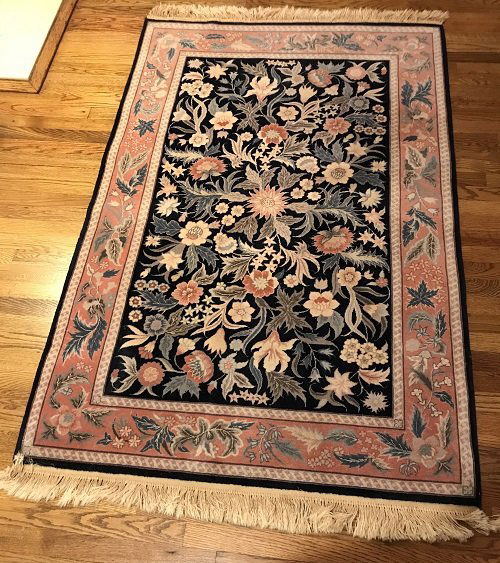 VINTAGE ORIENTAL AREA RUG 72 X 46 (INCHES) 100% WOOL (1 of 6)
