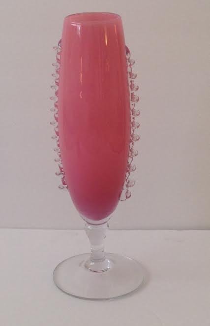 ELEGANT COCKTAIL GLASS GOBLET MURANO STYLE (1 of 4)