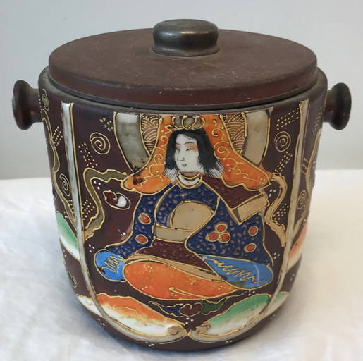 Vintage Japanese Ice Bucket & Cover