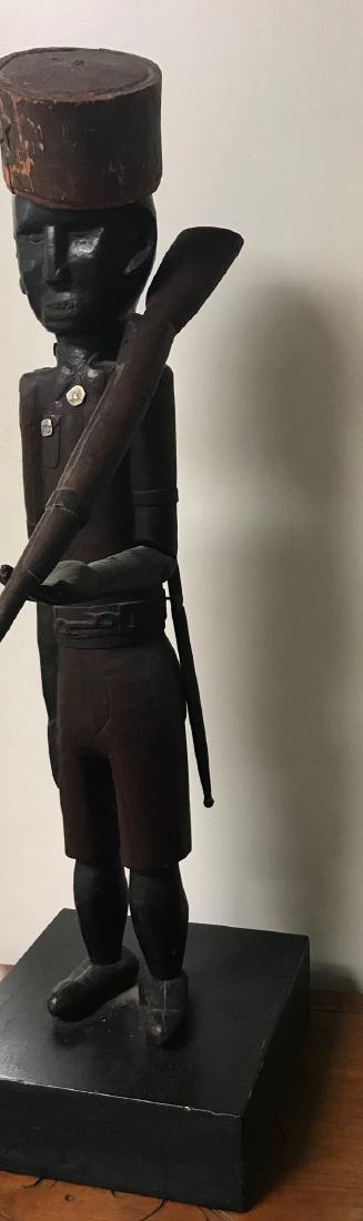 Antique Colonial Africa Master Guard Statue c. 1930's (1 of 6)