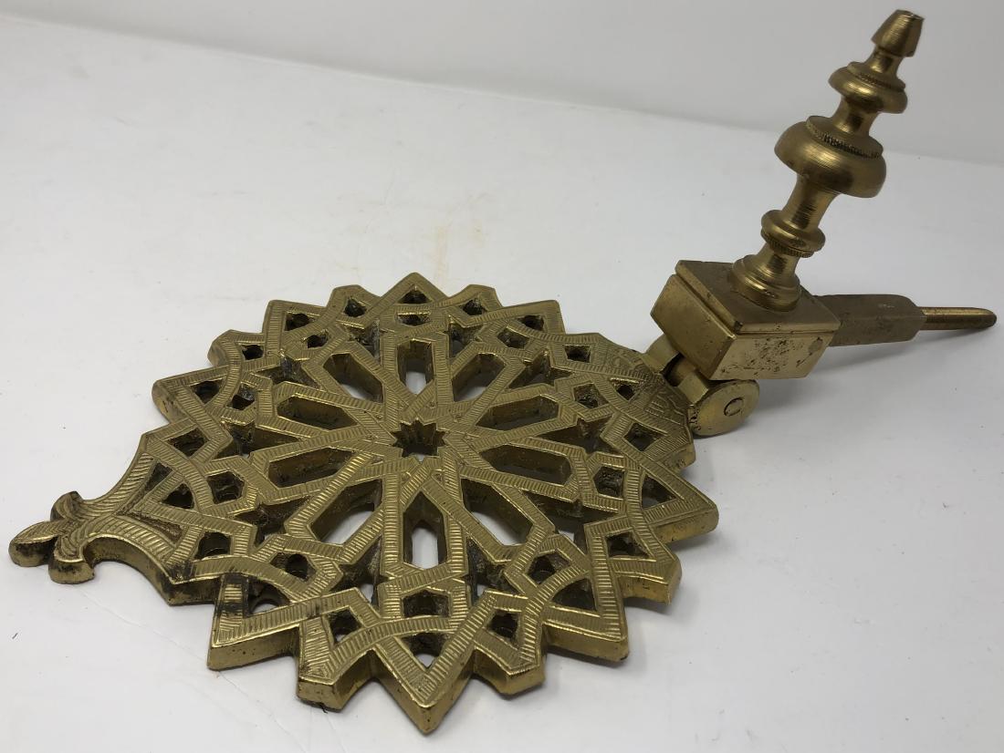 Moroccan Large Engraved Door Knocker (1 of 3)