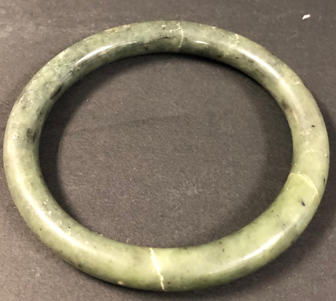 Vintage Jade Bangle (1 of 2)