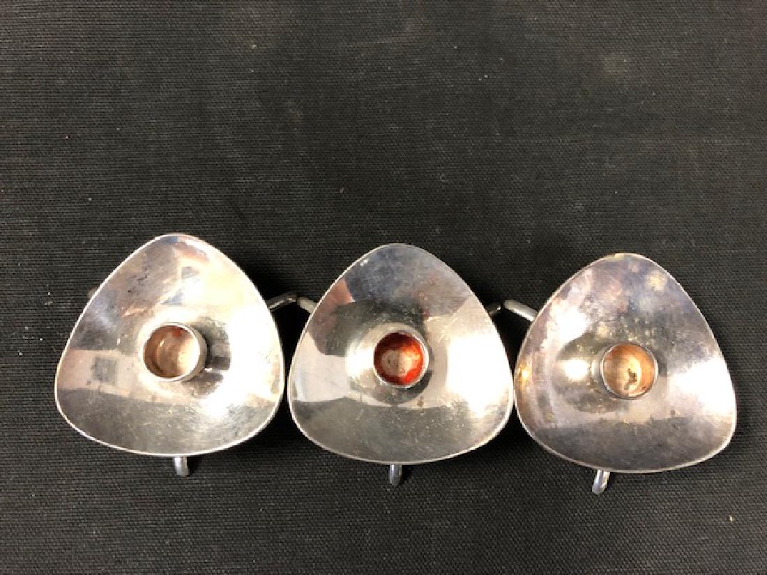 Mid-Century Cohr Danish Candle Holders, Set of 3 (1 of 3)