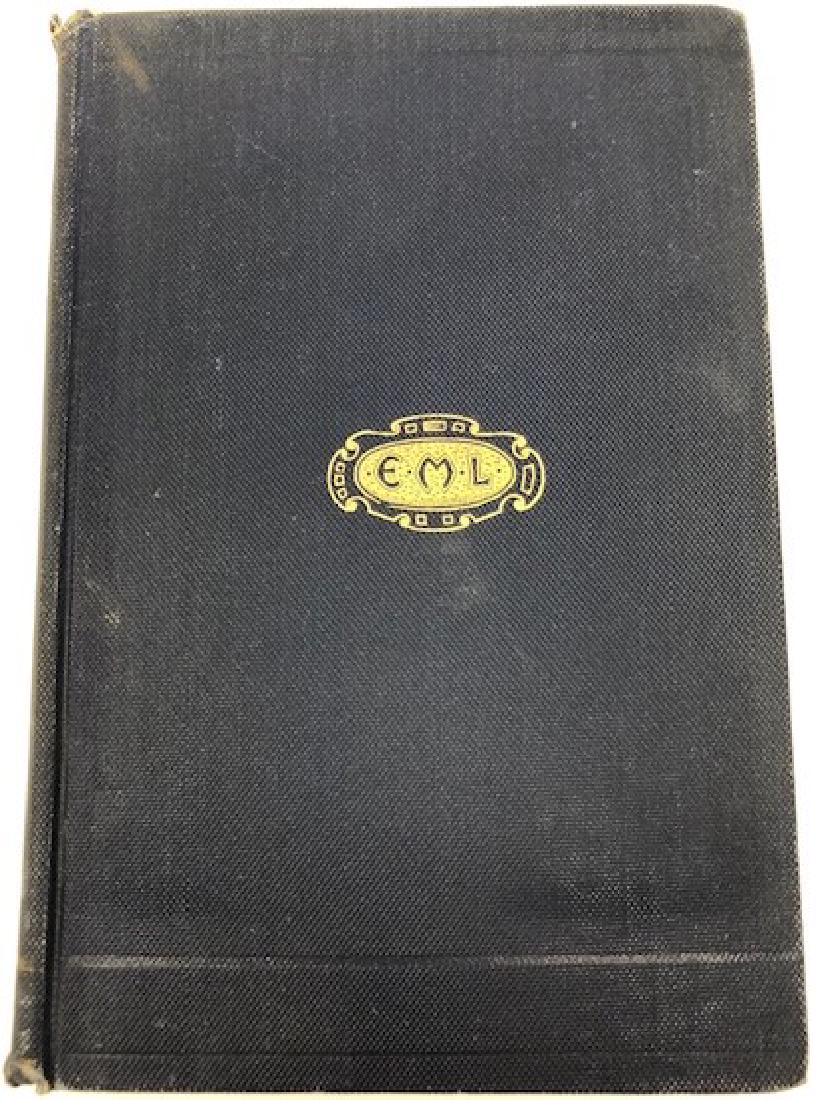 Excellent 1910 Ed., of Robert Browning by G.K.: Description; Beautiful hard cover, 1910 biography of Robert Browning by G.K. Chesterton, who purportedly admired his subject greatly. Gold gilt stamped cover; published by MacMillan Company, 1910; 207