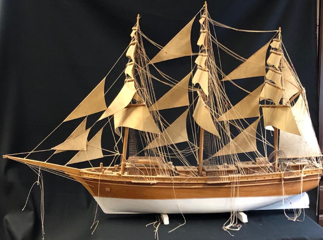 Tall Wooden Sailing Ship (1 of 3)