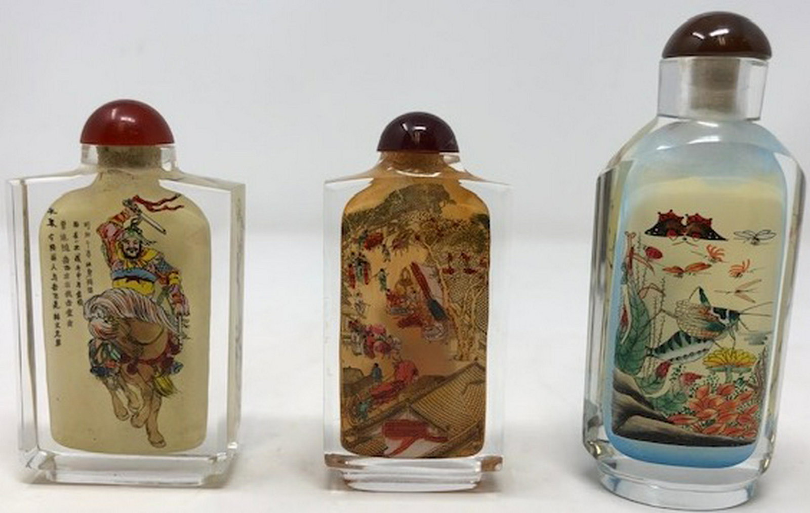 Asian Glass Snuff Bottles (1 of 3)