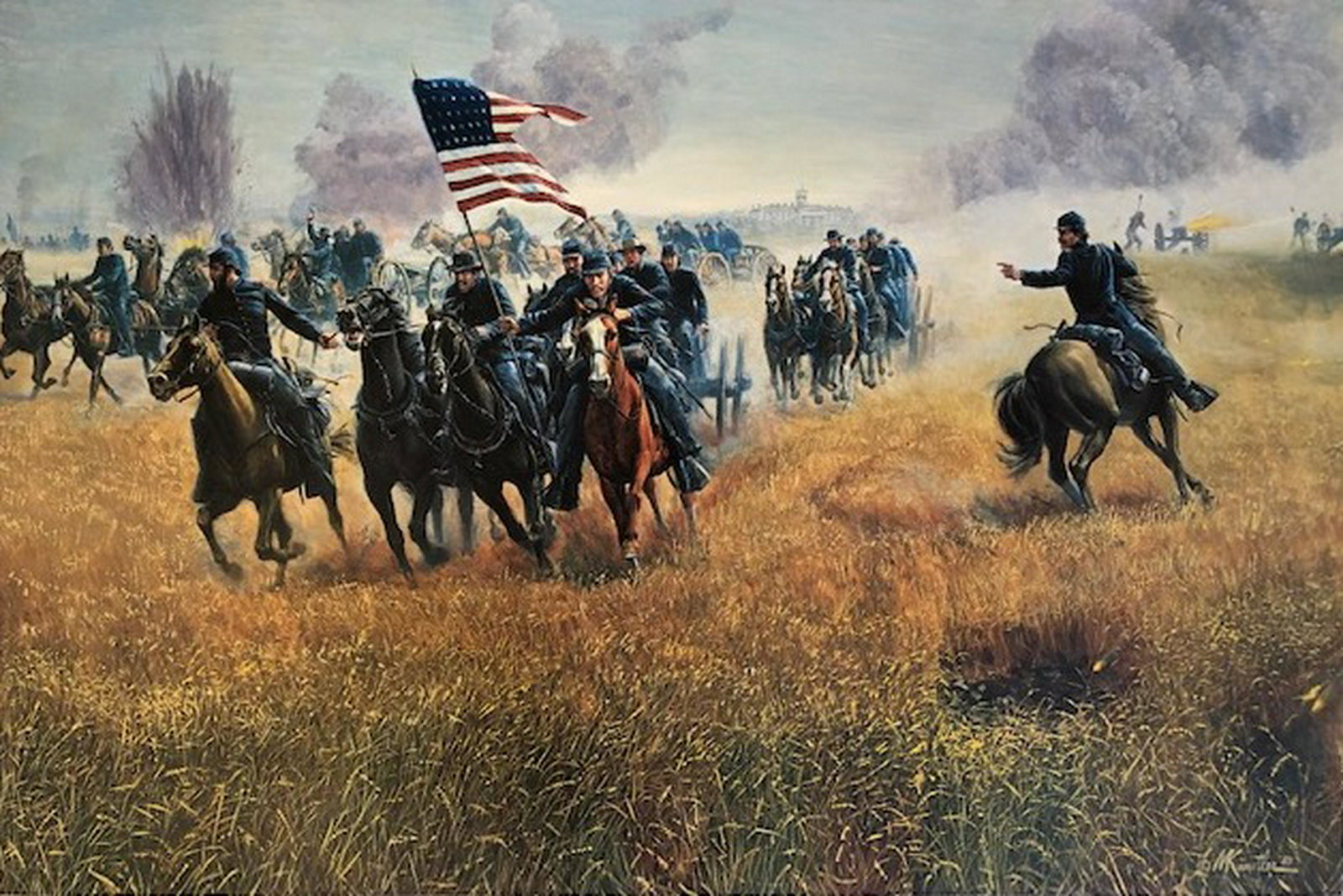 Double Signed, Limited Edition Mort Kunstler (1 of 8)