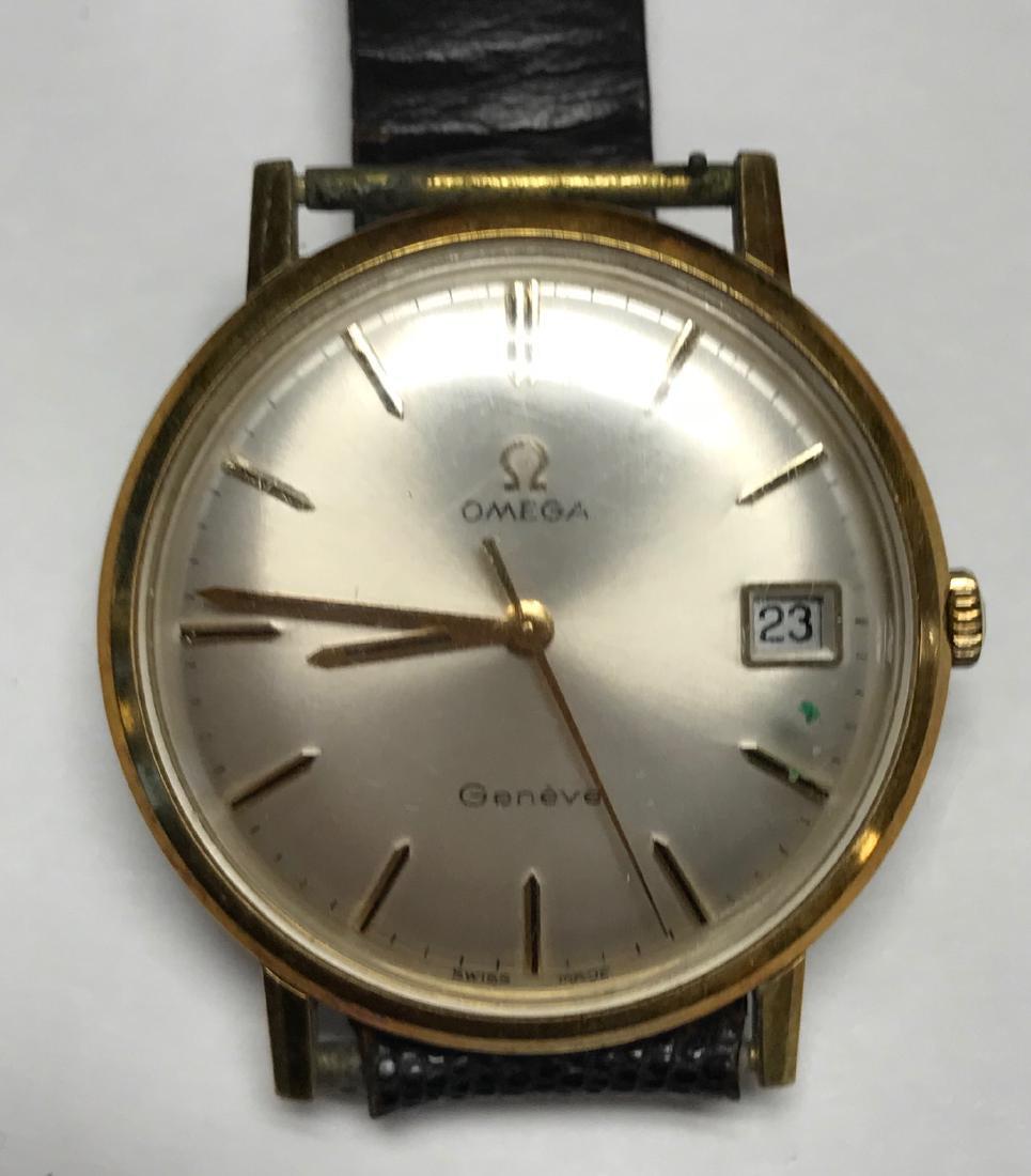 Vintage Men: Description: Vintage Men's Omega GenÃƒÂ¨ve 14 Karat Gold Watch. Shipping cost : $10.00