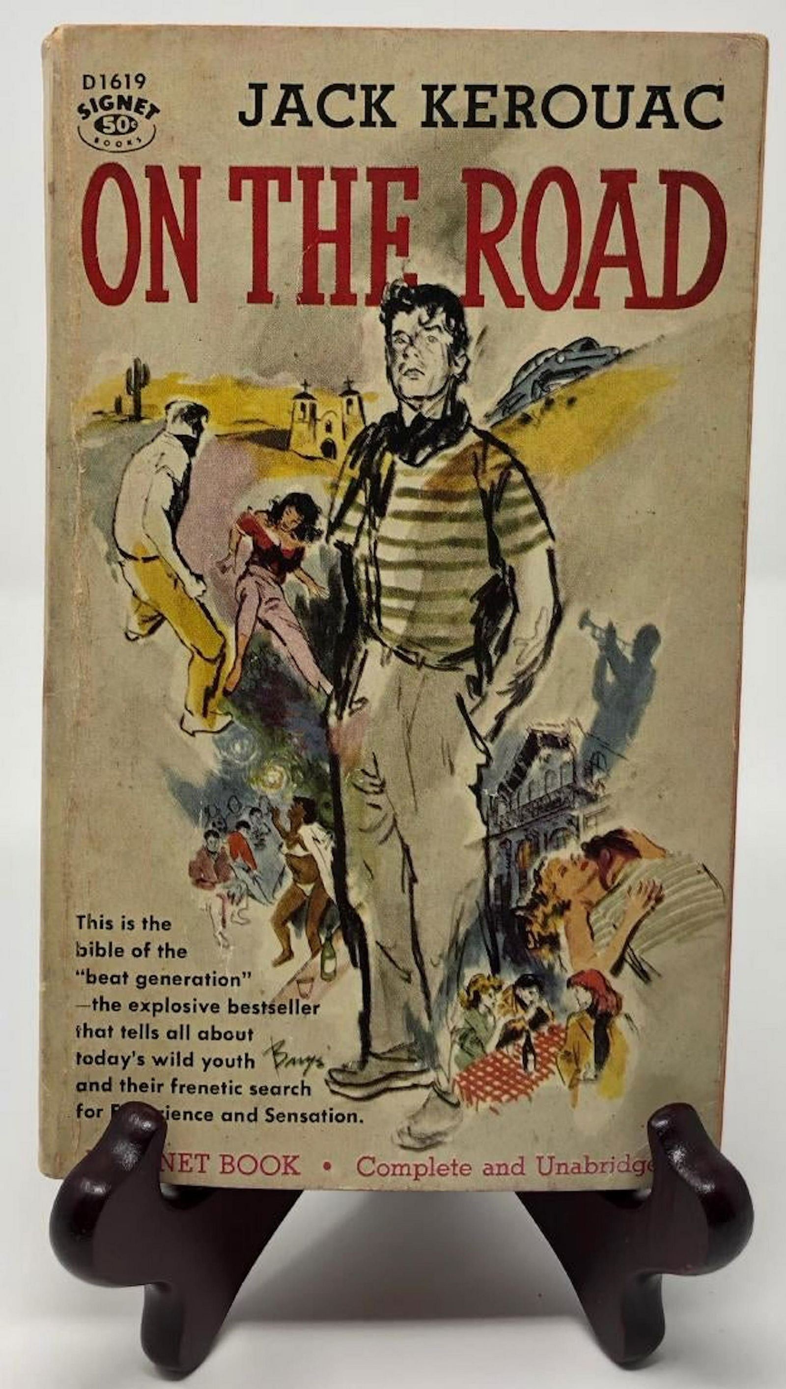 Signed Jack Kerouac Book - On The Road (1 of 5)