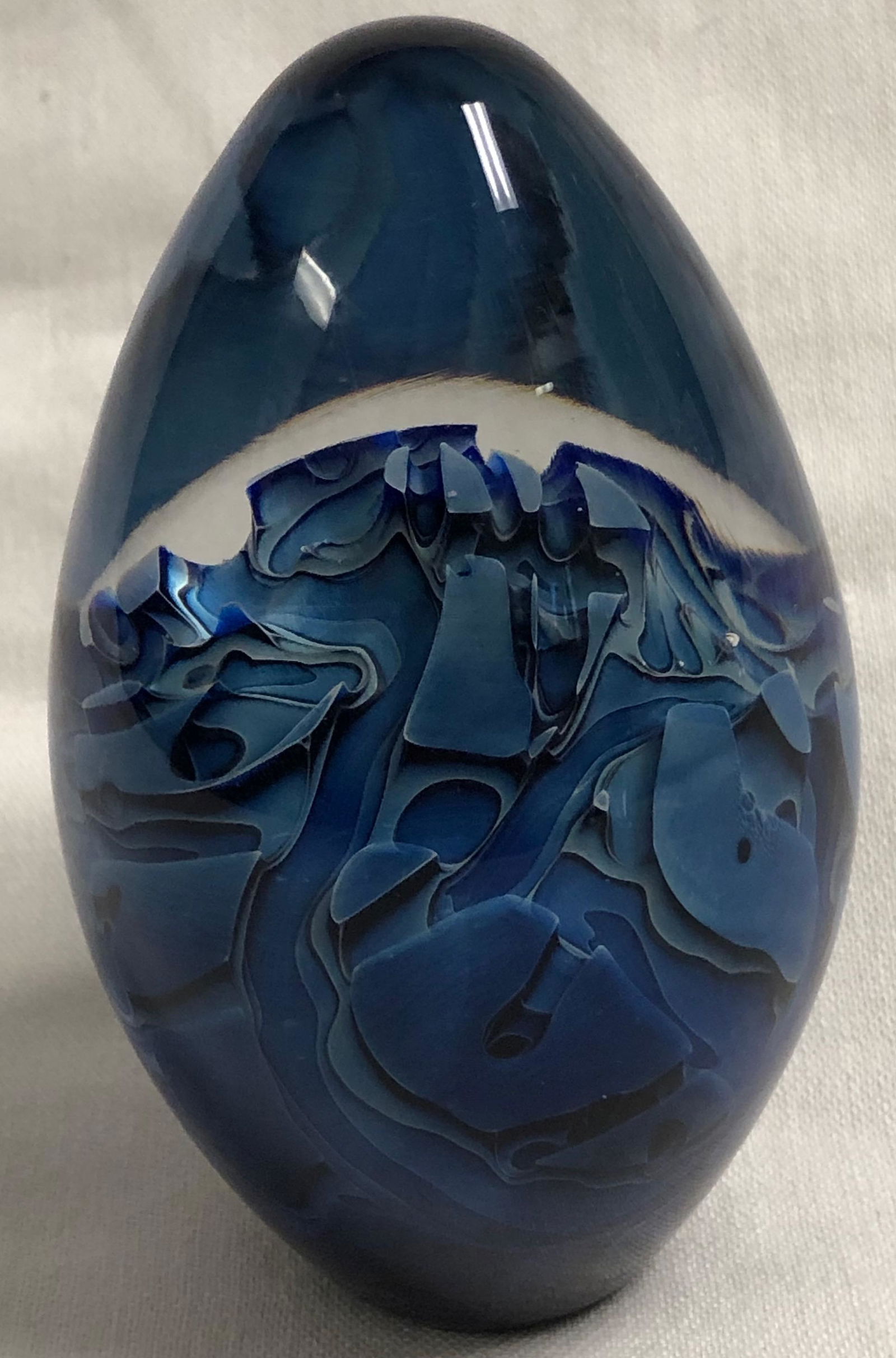 Beautiful Signed, Dated Paperweight (1 of 5)