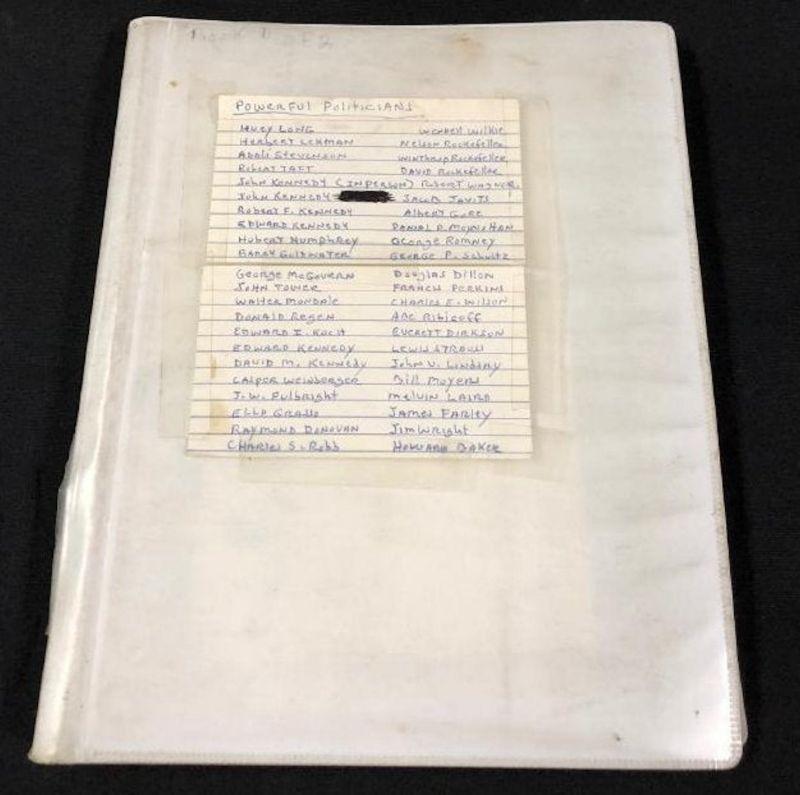 Collection of Over 40 Political Signatures (1 of 6)