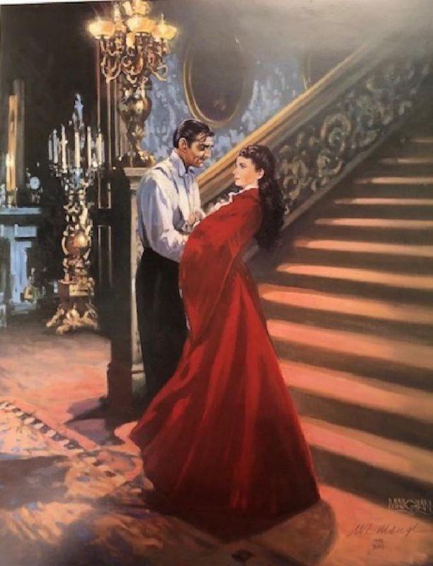 William Maughan Signed Lithograph "I Love You, (1 of 5)