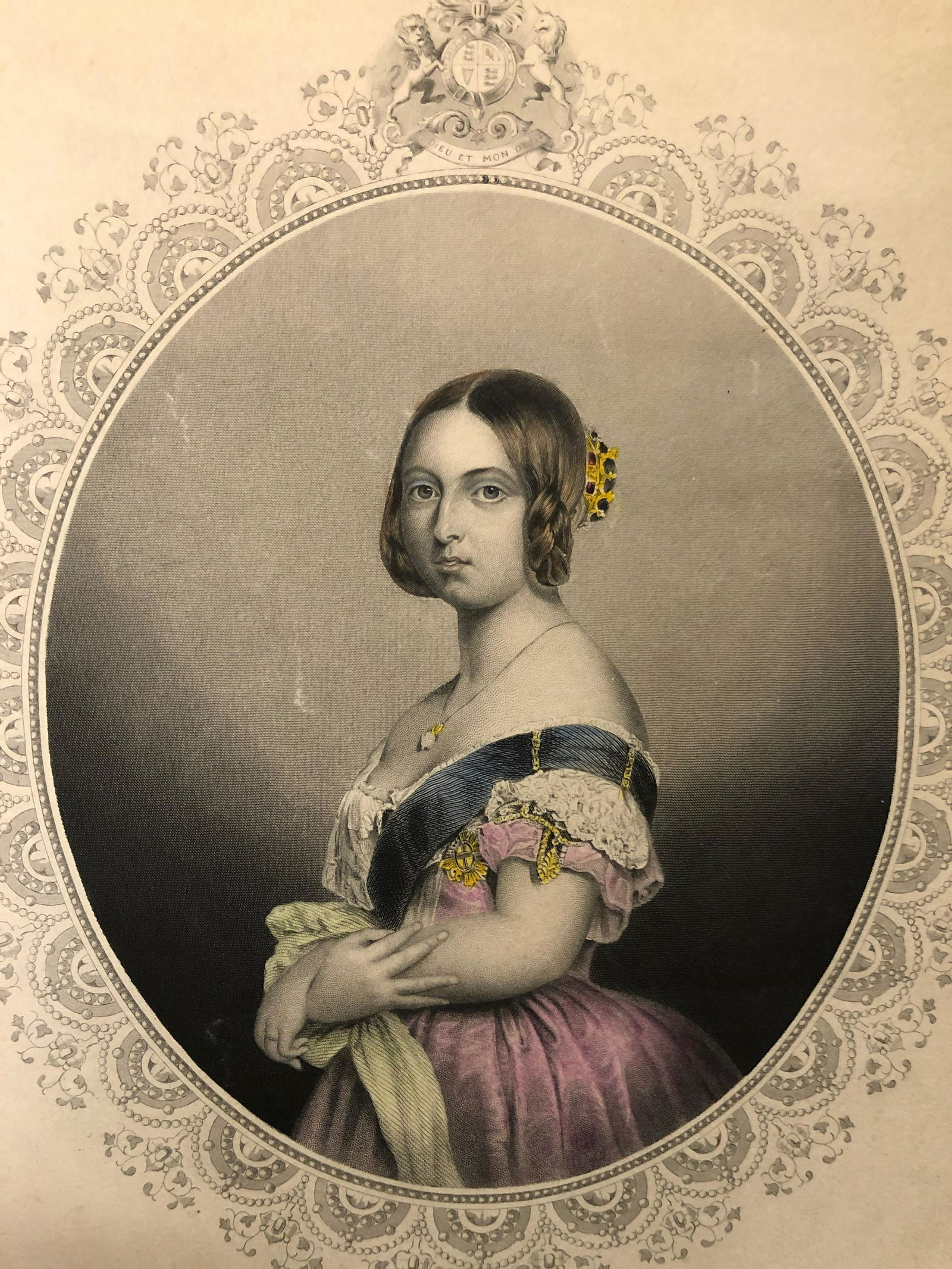 1800S Queen Victoria. Engraved by D.Pound (1 of 5)