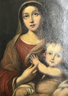 19TH C. Masterpiece Oil Painting Glass Framed: Description: Circa 19TH Century realism Masterpiece oil painting glass framed to preserve. Medium: Oil on canvass/ Glass framed. Measurement approximate: Frame: 21 x 16/ Image: 19 x 14 (Inches).
