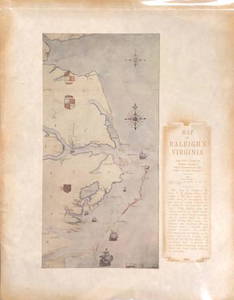 Antique Map of Raleigh